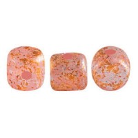 Les perles par Puca® Minos beads Rose opal tweedy 71020/45703